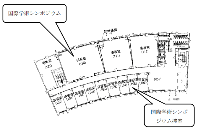 N2号棟 １階 会場見取り図